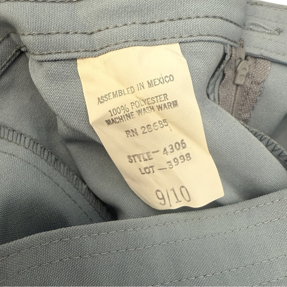 NWT Vintage British Canvas Styled In California Gray Skirt Size 9/10 - Picture 6 of 6
